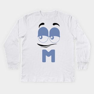 Mandm Mask Kids Long Sleeve T-Shirt